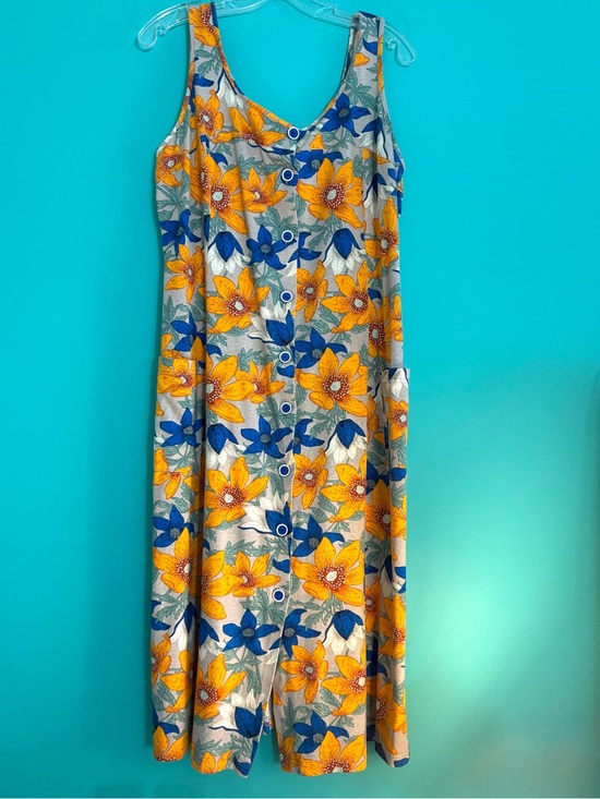 Dresses & Skirts - Floral Button-Front Sundress